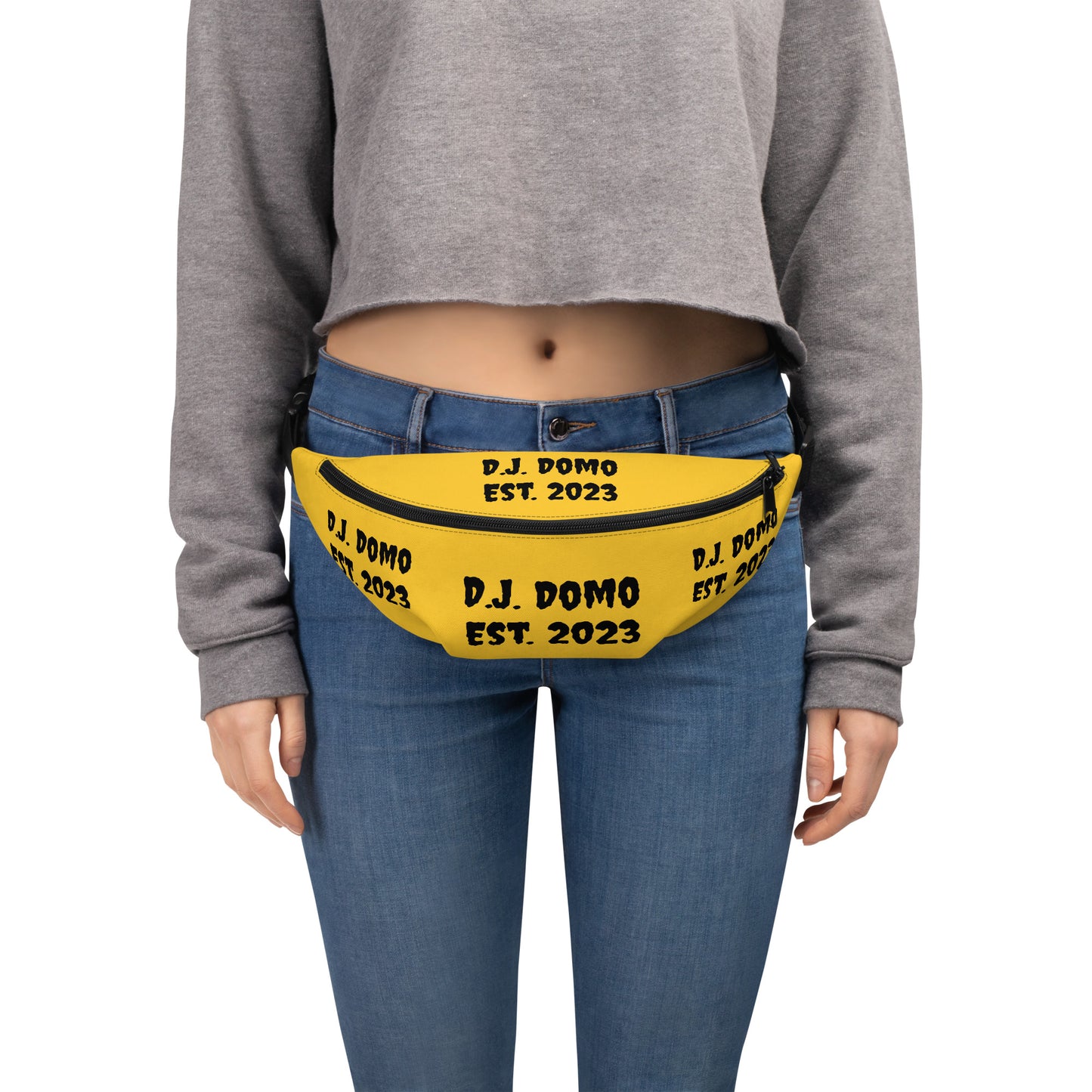 D.J. Domo "Est" Fanny Pack Gold/Black