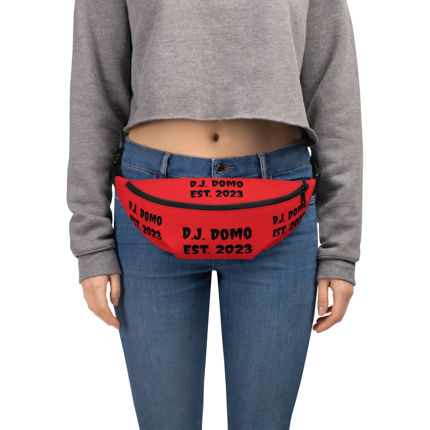 D.J. Domo "Est" Fanny Pack Red/Black