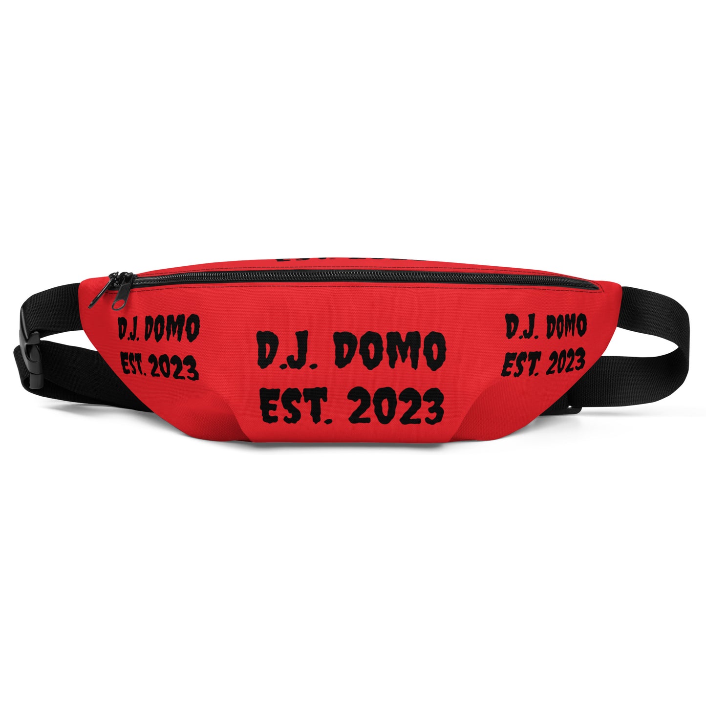 D.J. Domo "Est" Fanny Pack Red/Black