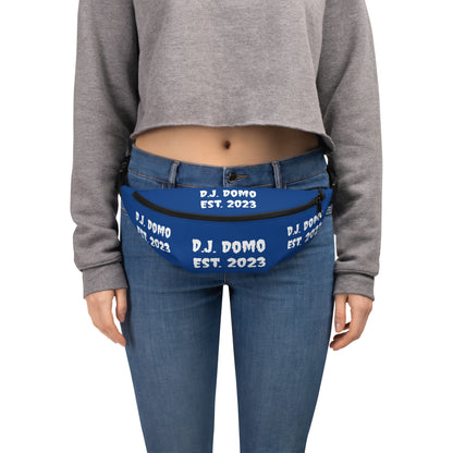 D.J. Domo "Est" Fanny Pack Dark Blue/White