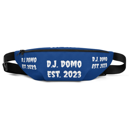 D.J. Domo "Est" Fanny Pack Dark Blue/White