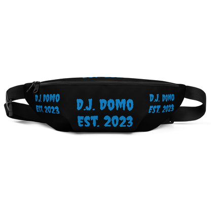 D.J. Domo "Est" Fanny Pack Black/Light Blue