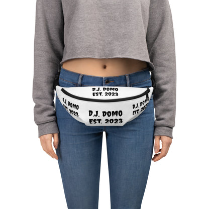 D.J. Domo Est Fanny Pack White/Black