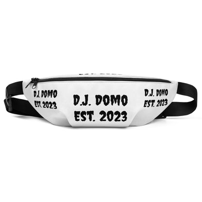 D.J. Domo Est Fanny Pack White/Black