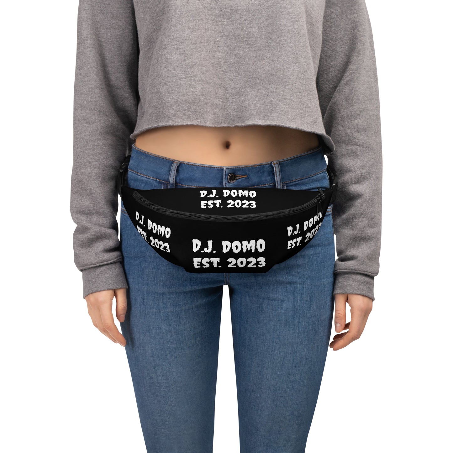 D.J. Domo "Est" Fanny Pack Black/White