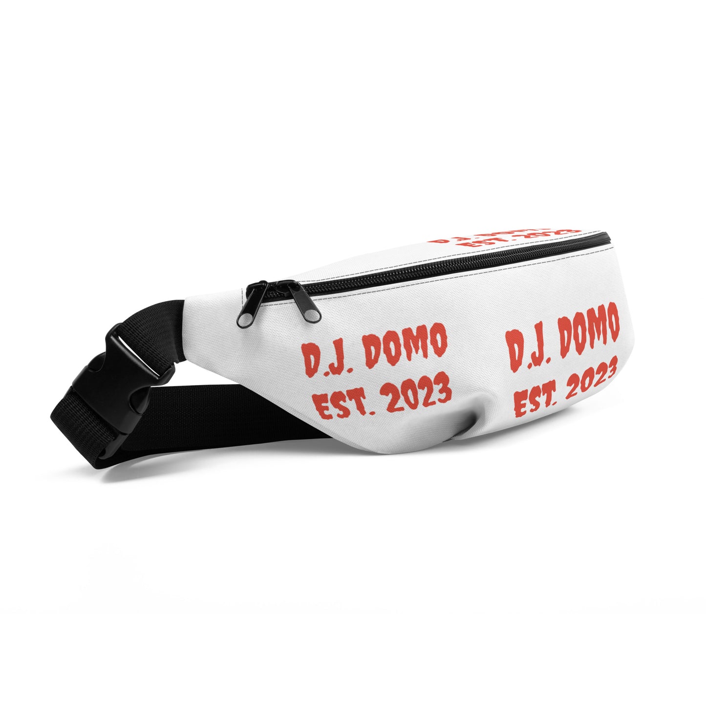 D.J. Domo "Est" Fanny Pack White/Red