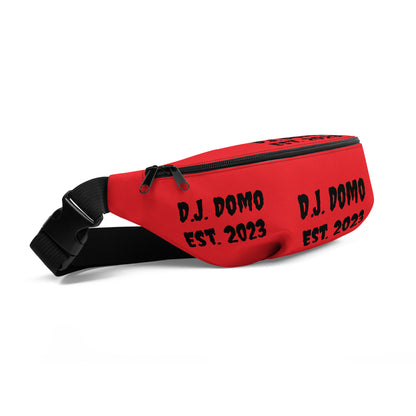 D.J. Domo "Est" Fanny Pack Red/Black