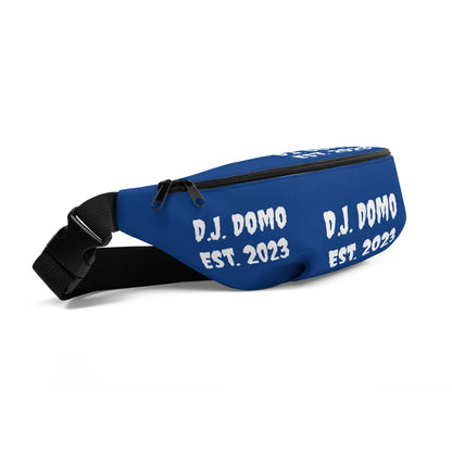 D.J. Domo "Est" Fanny Pack Dark Blue/White