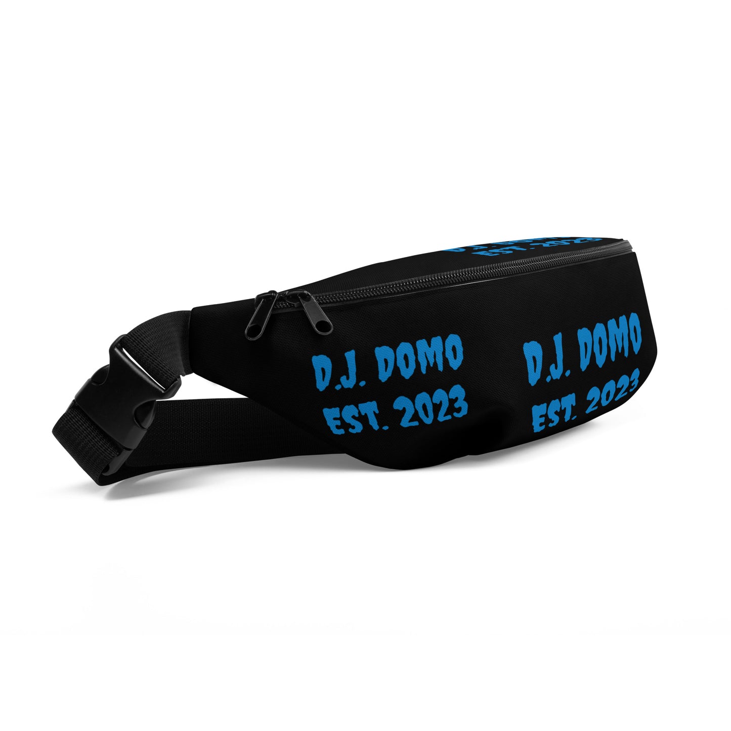 D.J. Domo "Est" Fanny Pack Black/Light Blue