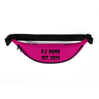 D.J. Domo "Est" Fanny Pack Pink/Black