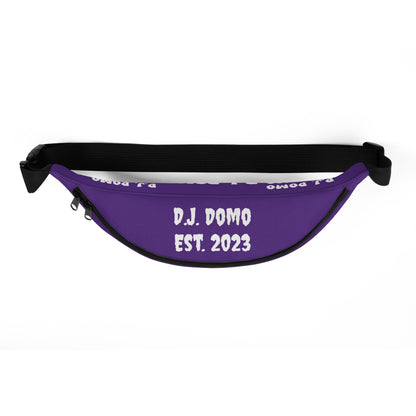 D.J. Domo "Est" Fanny Pack Purple/White