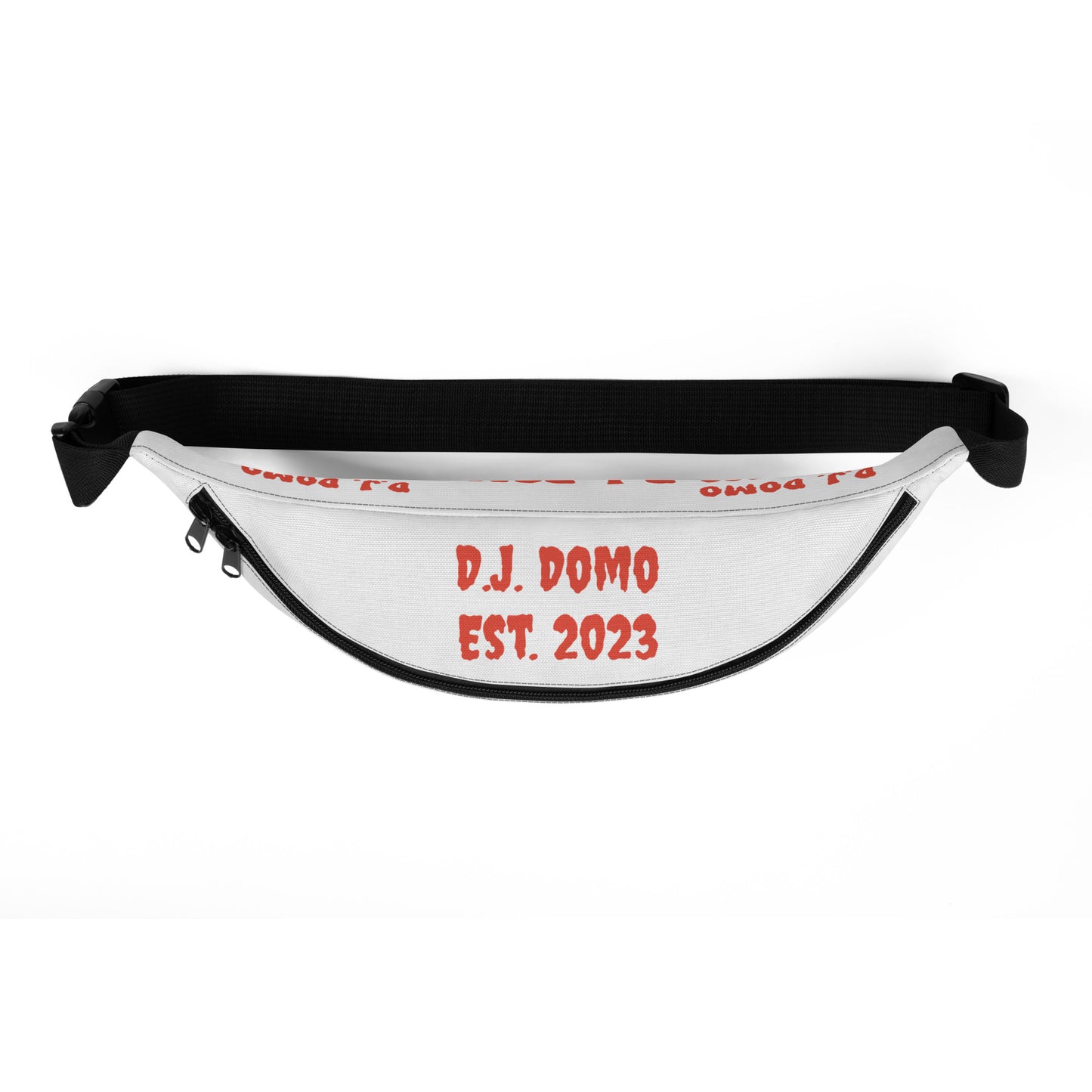 D.J. Domo "Est" Fanny Pack White/Red