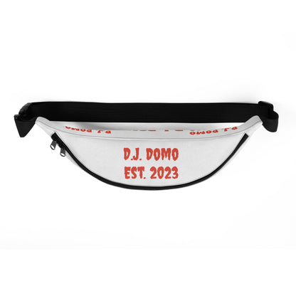 D.J. Domo "Est" Fanny Pack White/Red