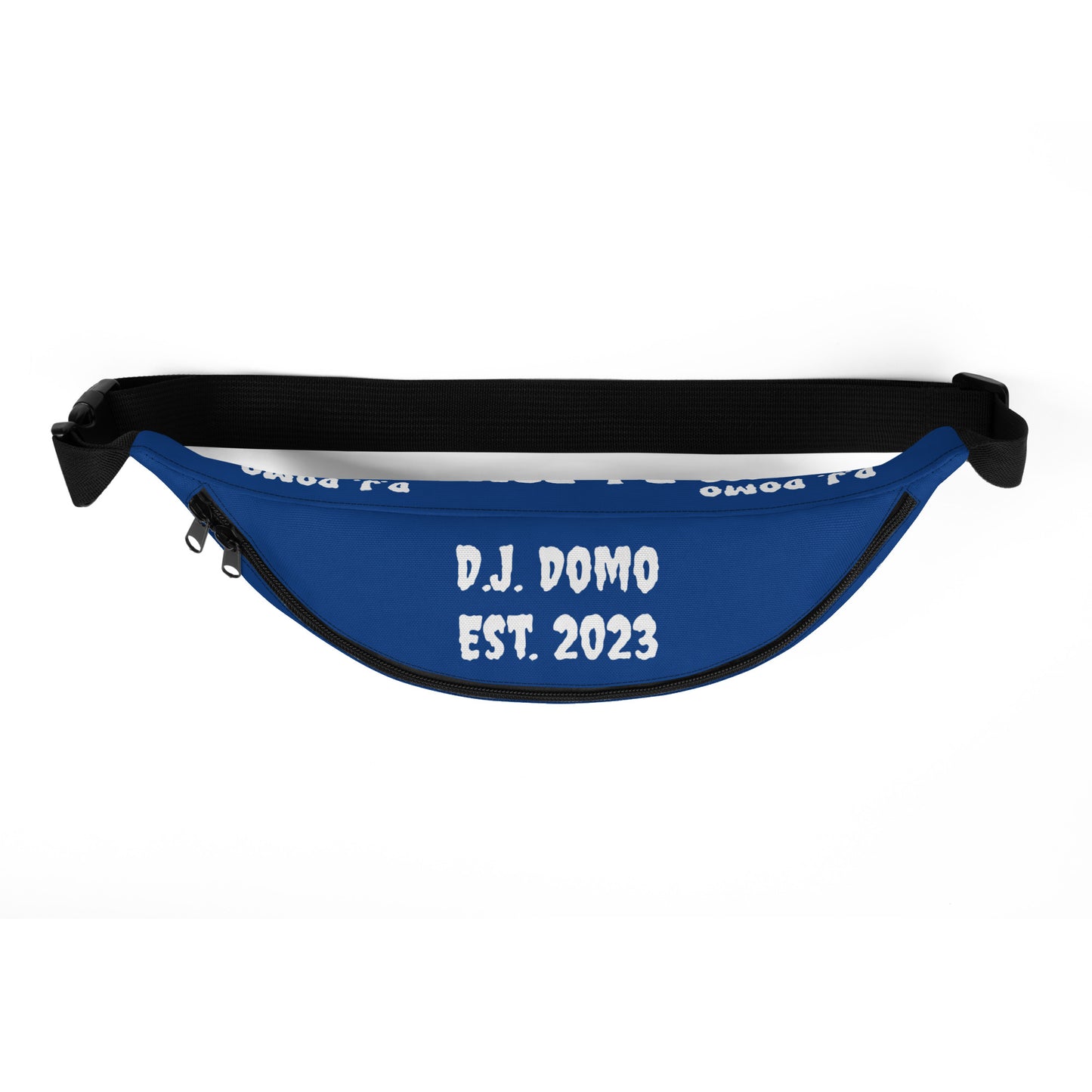 D.J. Domo "Est" Fanny Pack Dark Blue/White