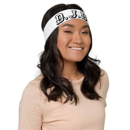 D.J.D Headband White/Black