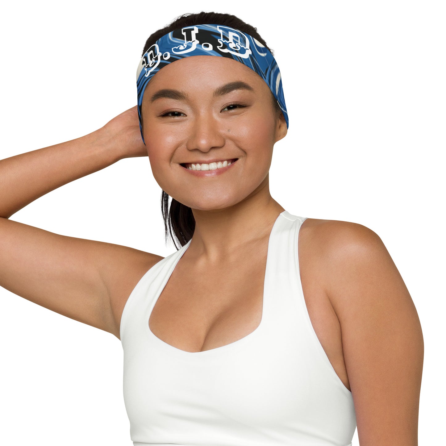 D.J.D. "Blue Swirlz" Headband