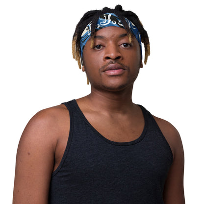 D.J.D. "Blue Swirlz" Headband