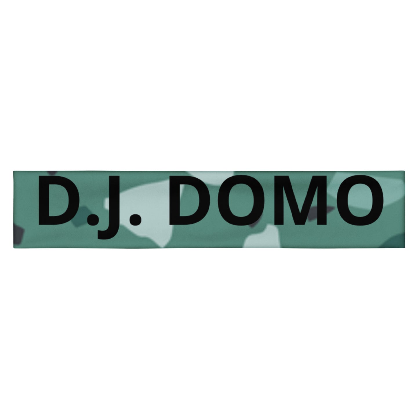 D.J. Domo "Green Shapes" Headband Black