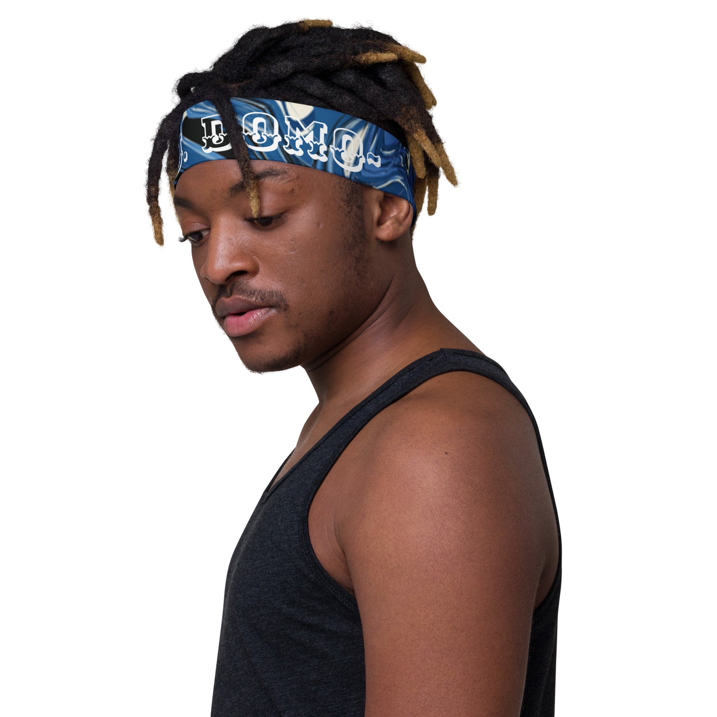 D.J. Domo "Blue Swirlz" Headband