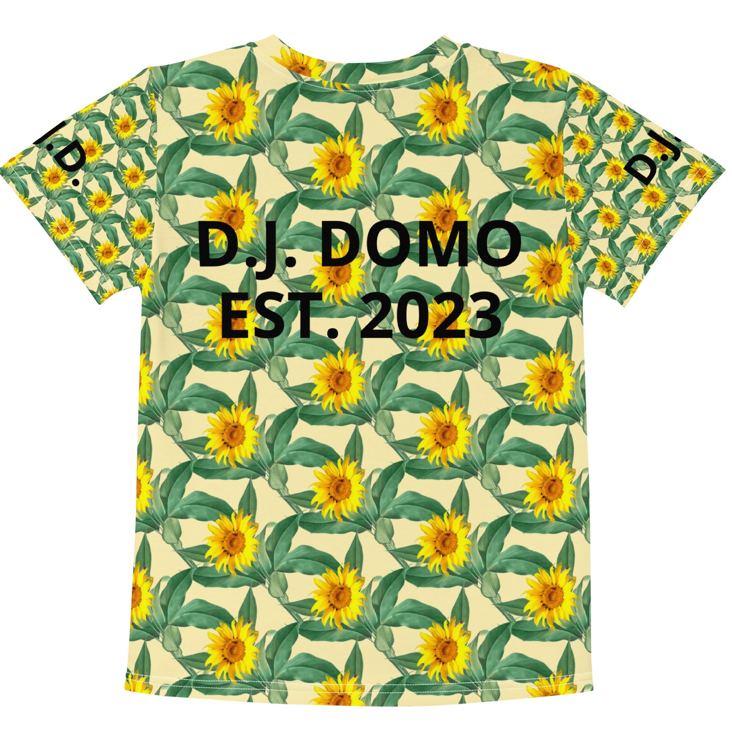 D.J. Domo "Sunflower" Kids Crew Neck T-shirts