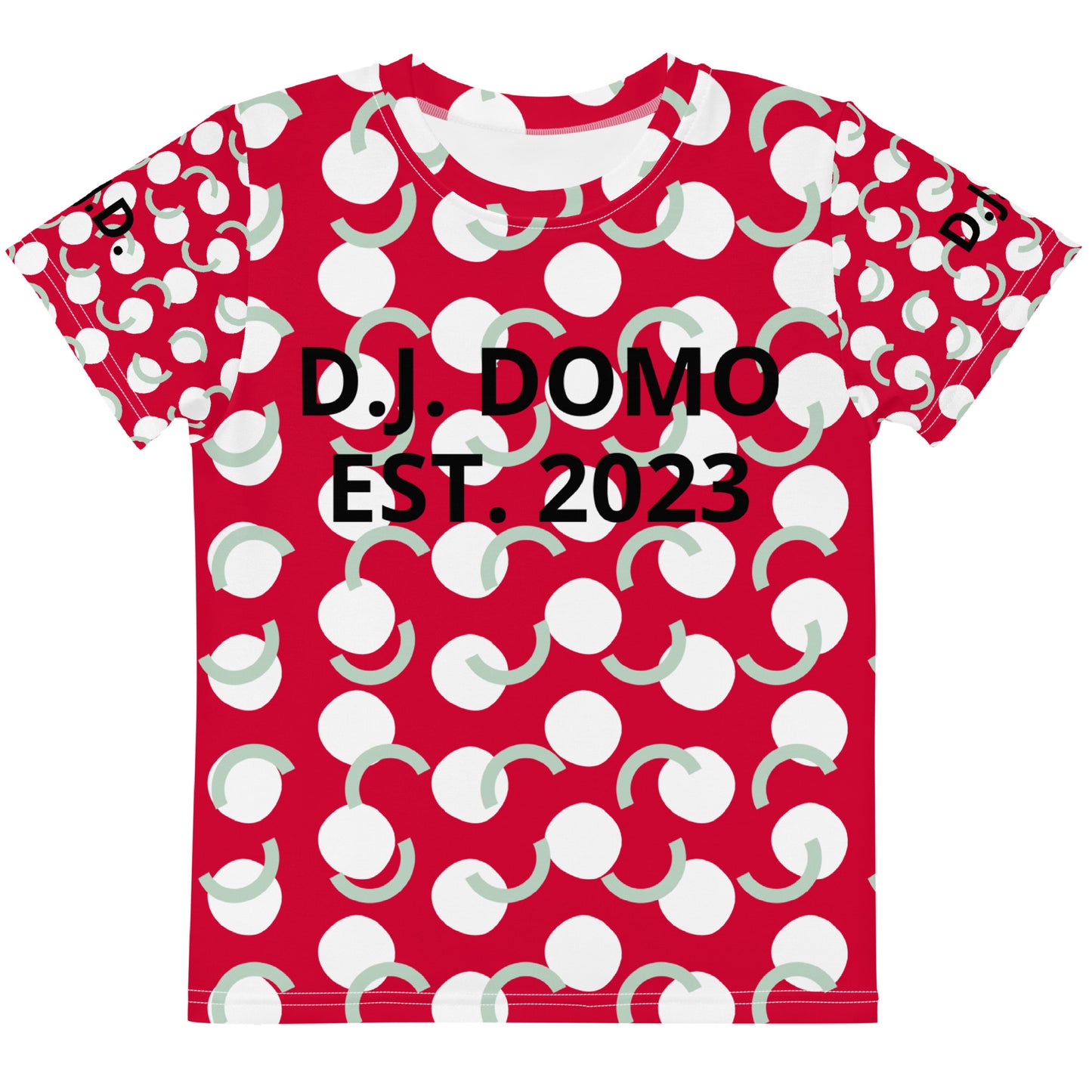 D.J. Domo "Geometric" Kids Crew Neck T-shirts