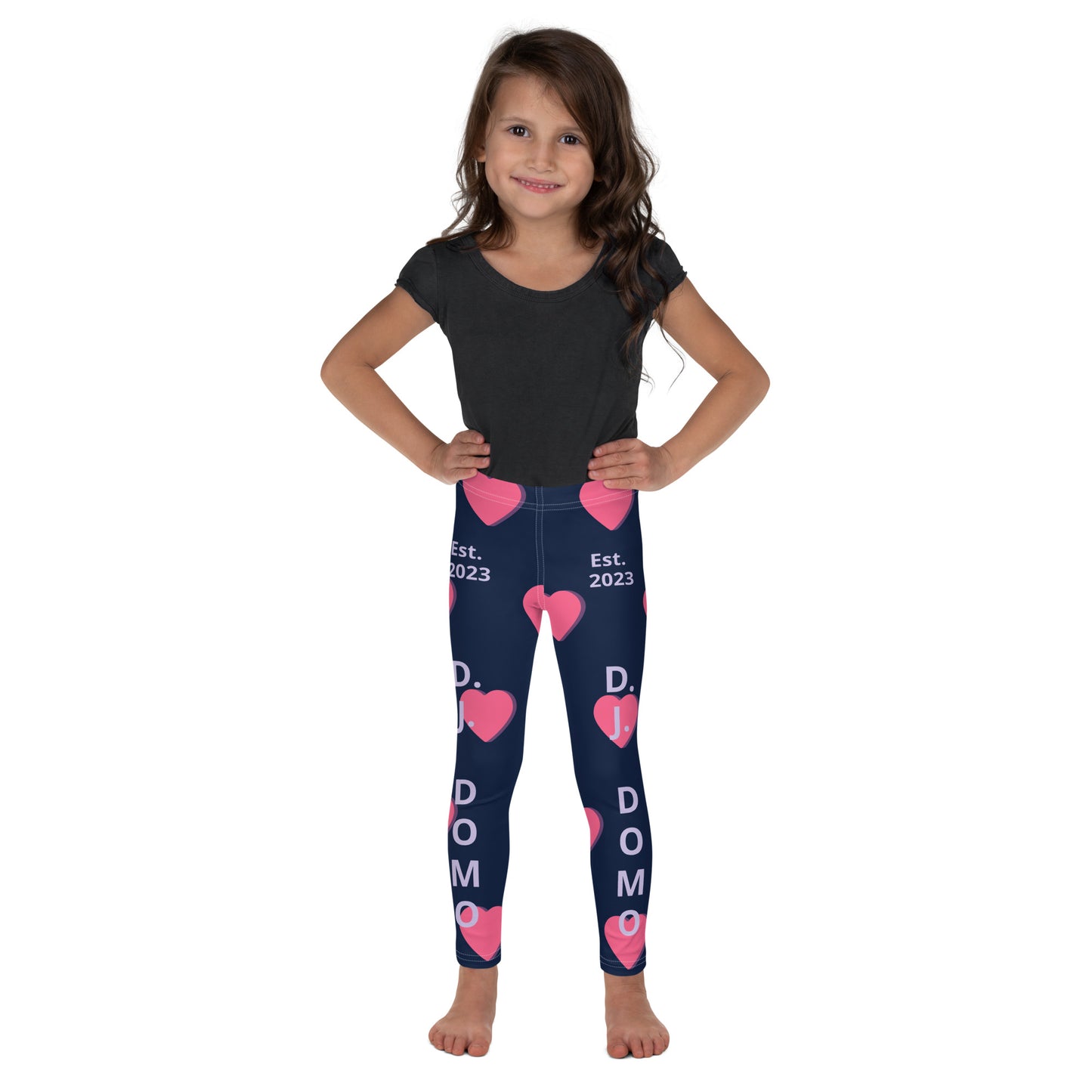 D.J. Domo "Hearts" Kid's Leggings