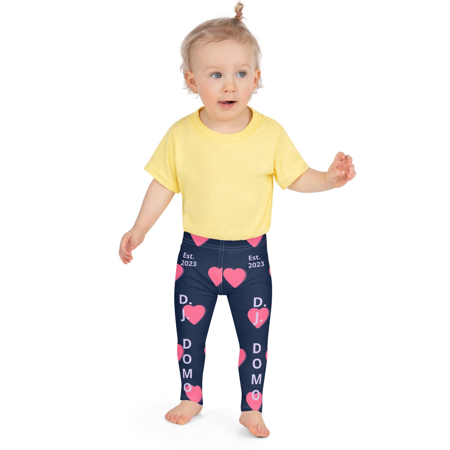 D.J. Domo "Hearts" Kid's Leggings