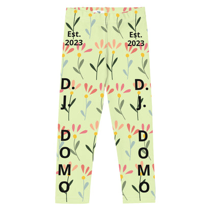 D.J. Domo "Flowers" Kid's Leggings