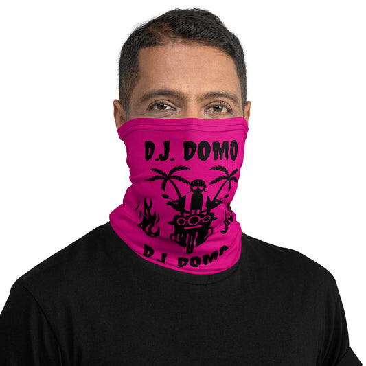 D.J. Domo "Biker 1" Unisex All Purpose Gaiter Purple/Black