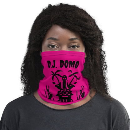 D.J. Domo "Biker 1" Unisex All Purpose Gaiter Purple/Black