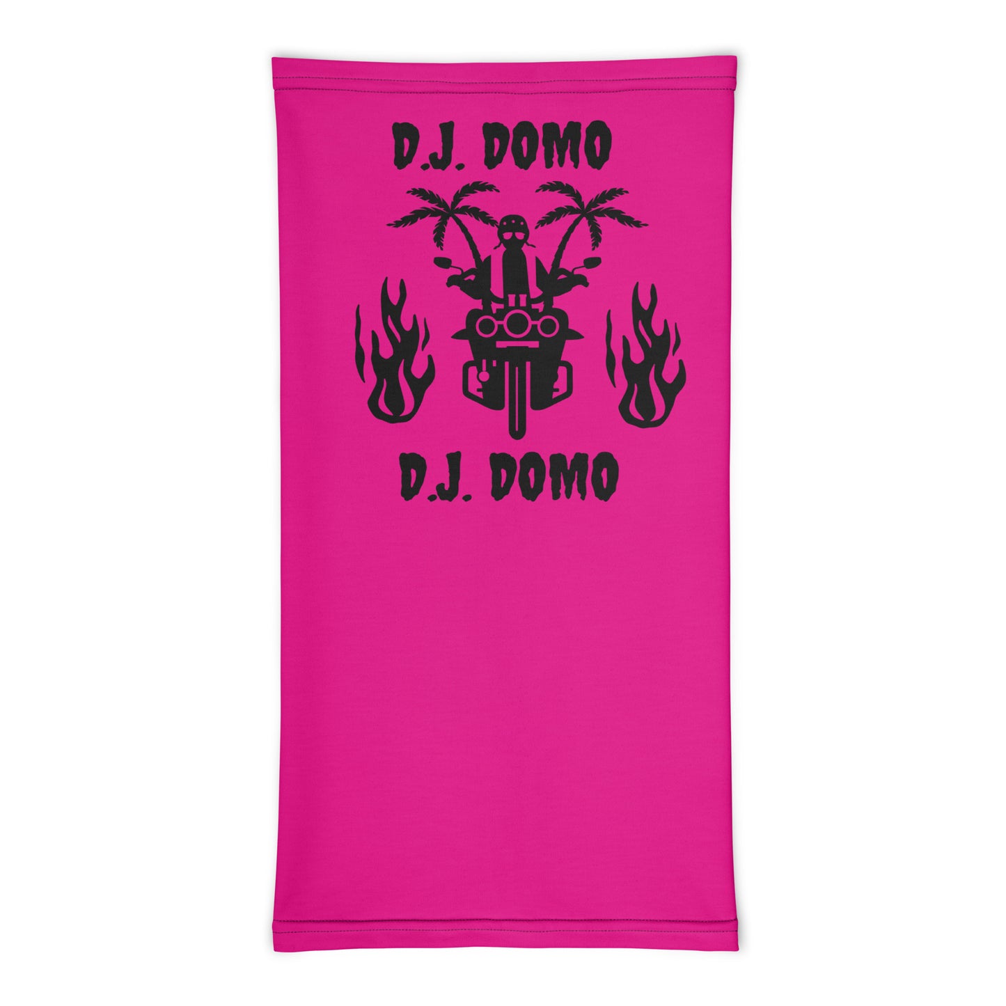 D.J. Domo "Biker 1" Unisex All Purpose Gaiter Purple/Black