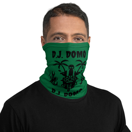 D.J. Domo "Biker 1" Unisex All Purpose Gaiter Green/Black