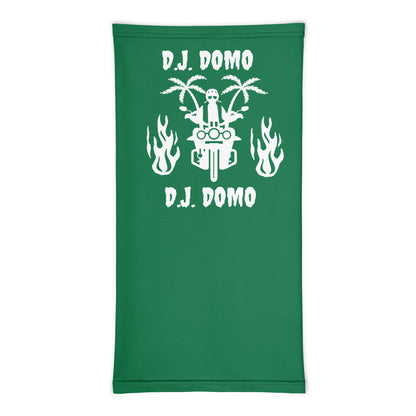 D.J. Domo "Biker 1" Unisex All Purpose Gaiter Green/White