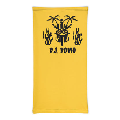 D.J. Domo "Biker 2" Unisex All Purpose Gaiter Gold/Black