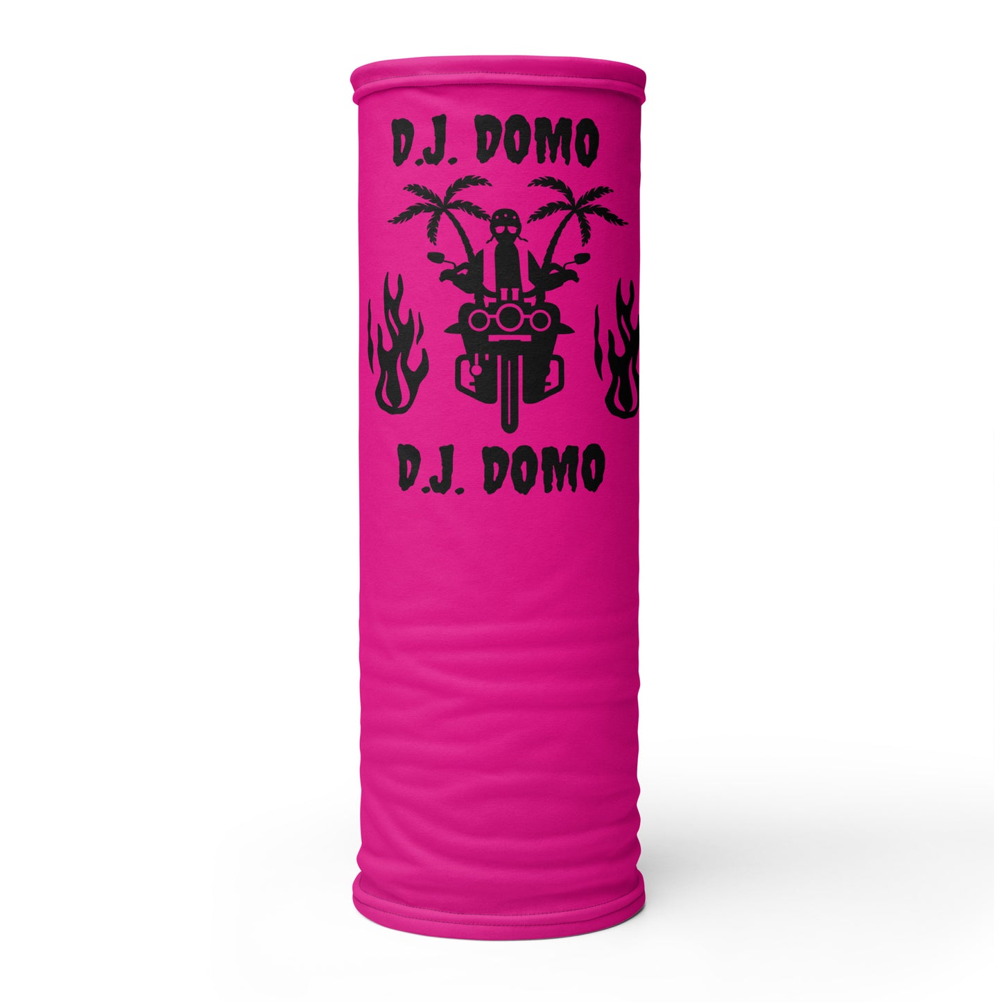 D.J. Domo "Biker 1" Unisex All Purpose Gaiter Purple/Black