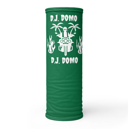 D.J. Domo "Biker 1" Unisex All Purpose Gaiter Green/White