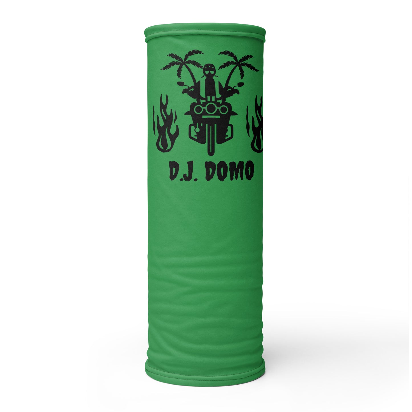 D.J. Domo "Biker 2" Unisex All Purpose Gaiter Green/Black