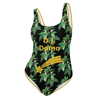 D.J. Domo "Gold Star" One-Piece Swimsuit