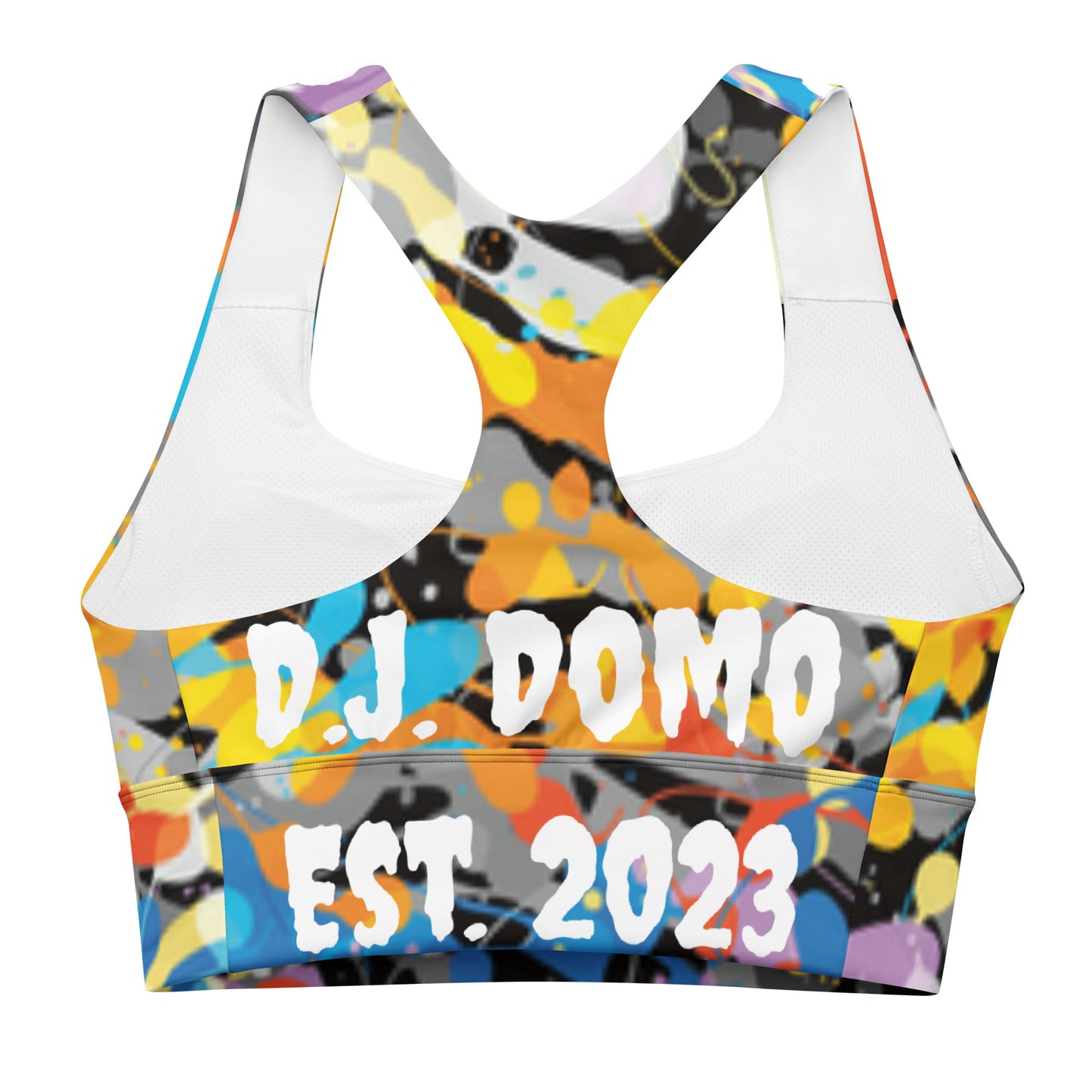 D.J. Domo "D.J.D." Longline Sports Bra