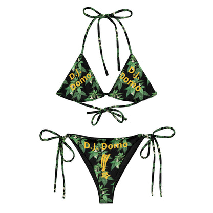 D.J. Domo "Gold Star" 2 Piece String Bikini Swimsuit