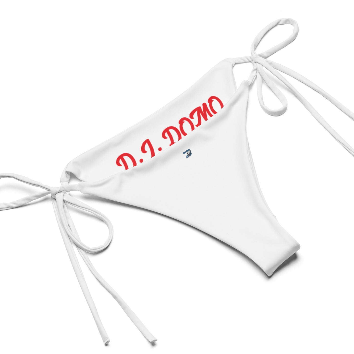 D.J. Domo "Hot Fire" 2 Piece String Bikini Swimsuit