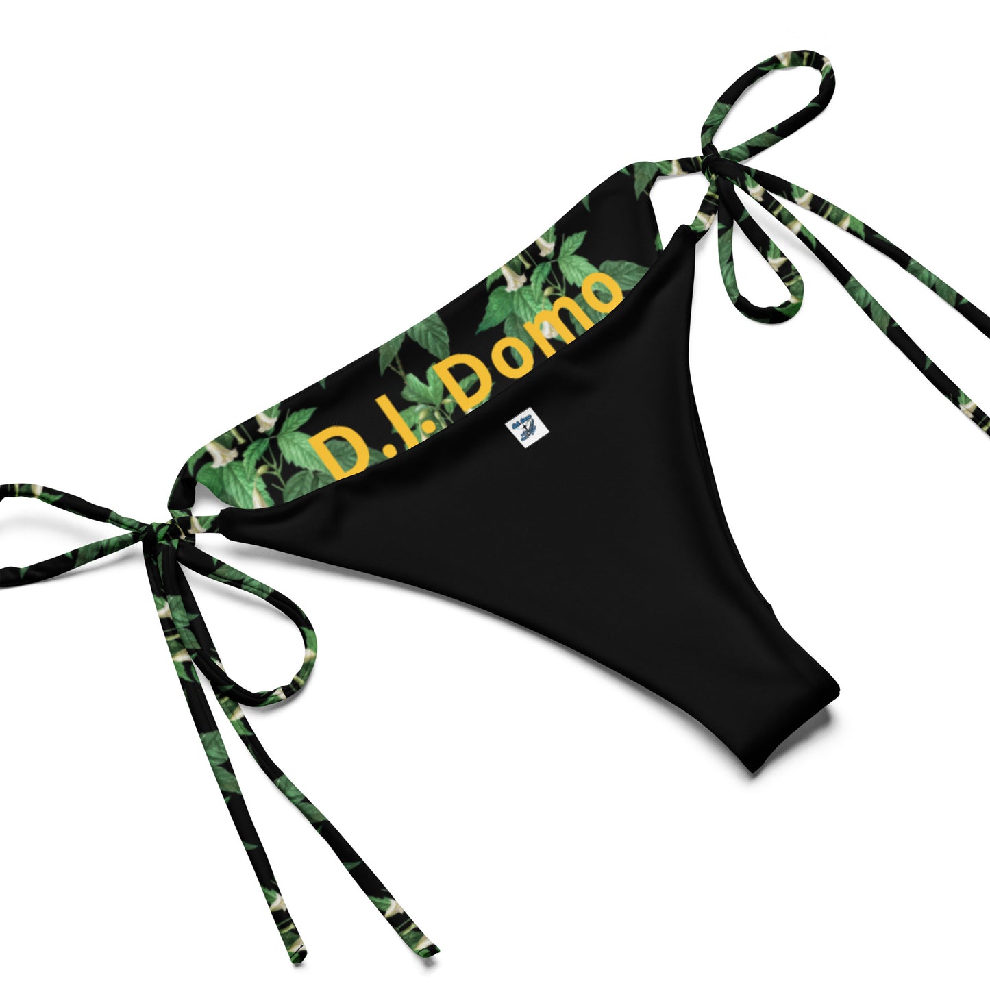 D.J. Domo "Gold Star" 2 Piece String Bikini Swimsuit