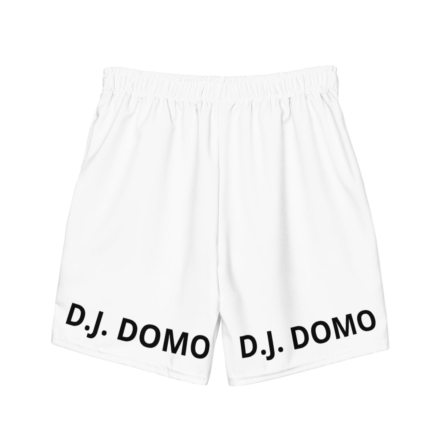 D.J. Domo "Classic" Swim Trunks White/Black