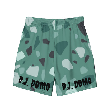 D.J. Domo "Green Shapes" Swim Trunks