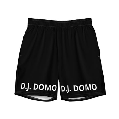 D.J. Domo "Classic" Swim Trunks Black/White