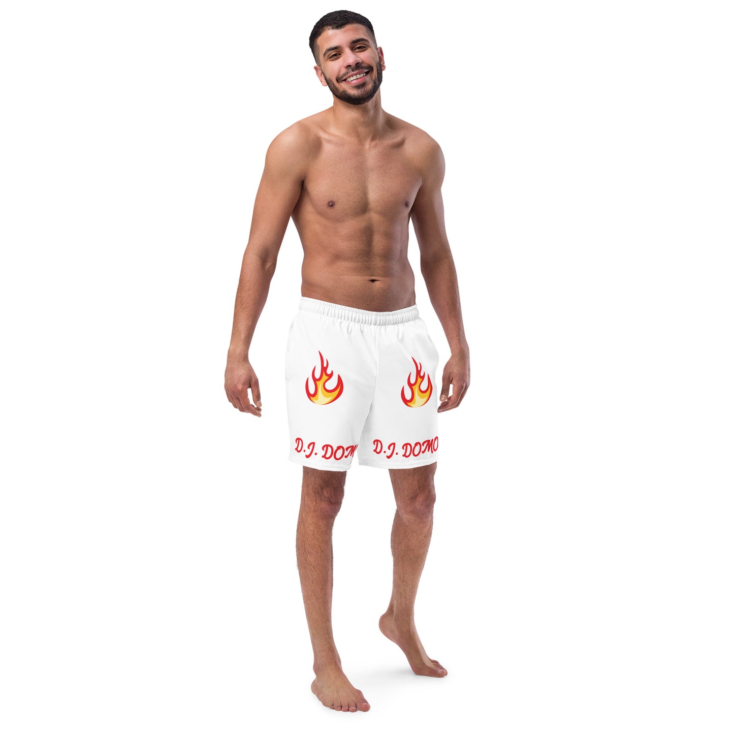 D.J. Domo "Hot Fire" Swim Trunks