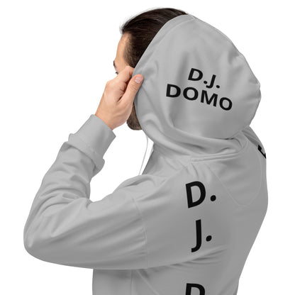 D.J. Domo "Est" Unisex Hoodie Gray/Black