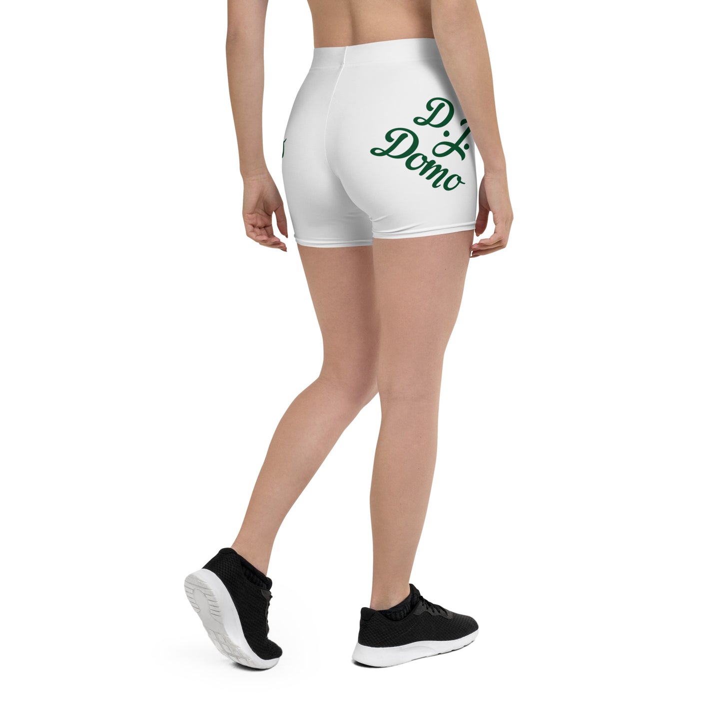 D.J. Domo Shorts White/Green