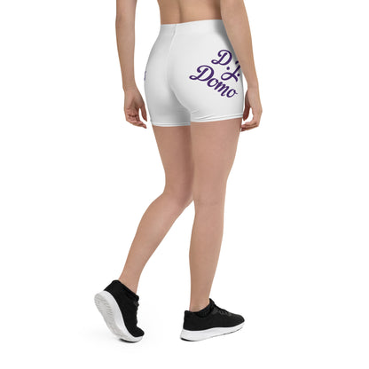 D.J. Domo Shorts White/Purple