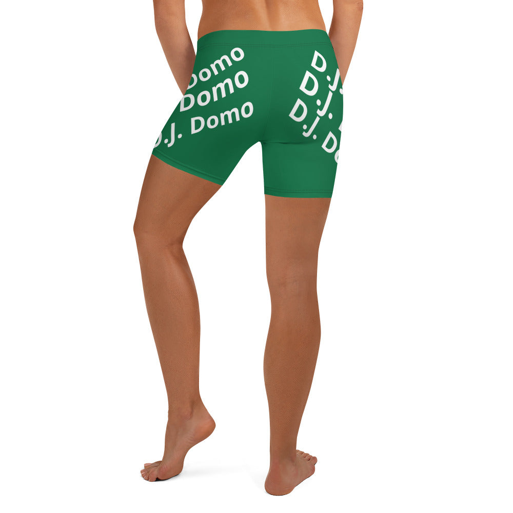 D.J. Domo "Bent Arrow" Shorts Green/White